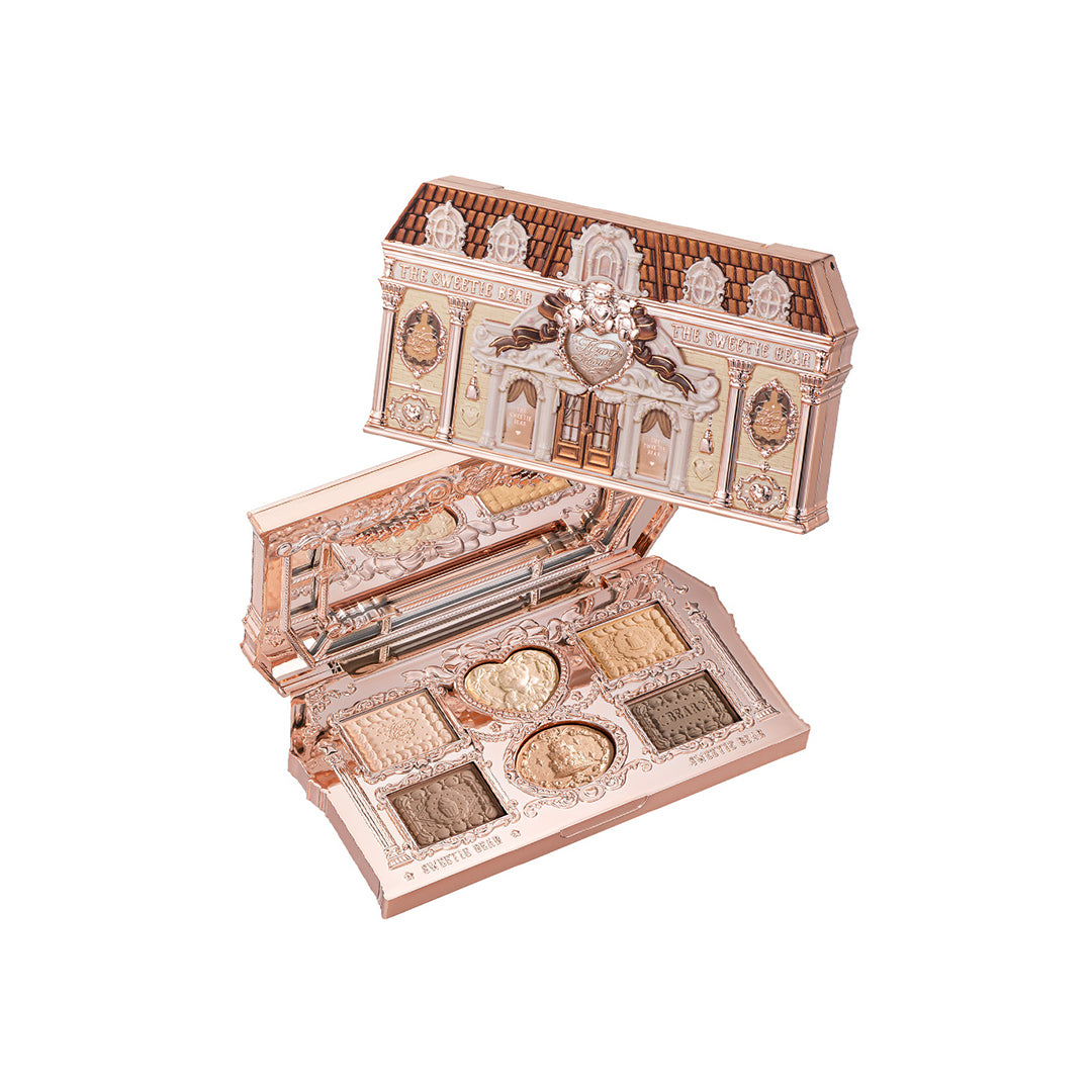 Flower Knows The Sweetie Bear Collection 6-Color Makeup Palette