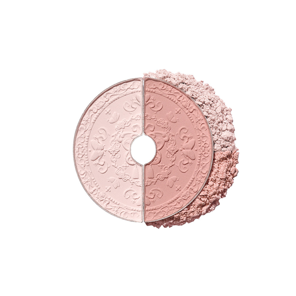 Flower Knows Butterfly Cloud Collar Collection Rouge Box Highlighting & Blush Duo Powder