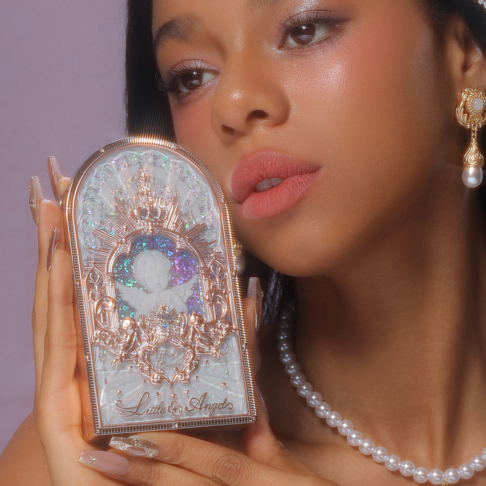 Flower Knows Little Angel Collection 9-Color Eyeshadow Palette 01 Eden's Angel