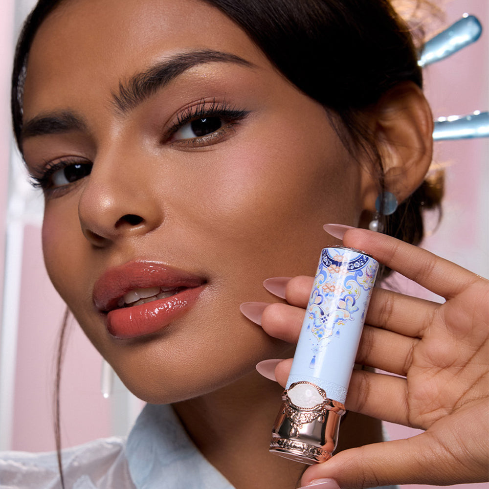 Flower Knows Butterfly Cloud Collar Collection Glossy Lipstick C01 Birchleaf Pear