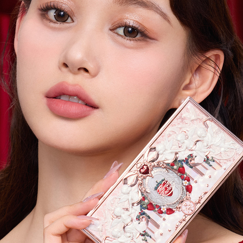 Flower Knows Strawberry Cupid Collection Make-up Palette 01 Honey Canelé