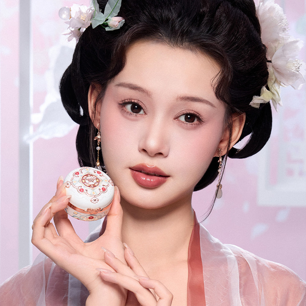 Flower Knows Butterfly Cloud Collar Collection Rouge Box Highlighting & Blush Duo Powder 01 Rouge Snow