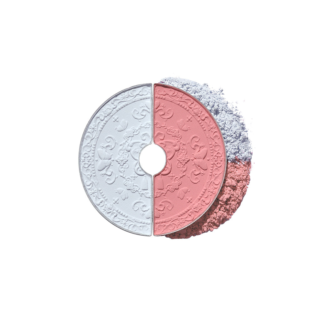 Flower Knows Butterfly Cloud Collar Collection Rouge Box Highlighting & Blush Duo Powder