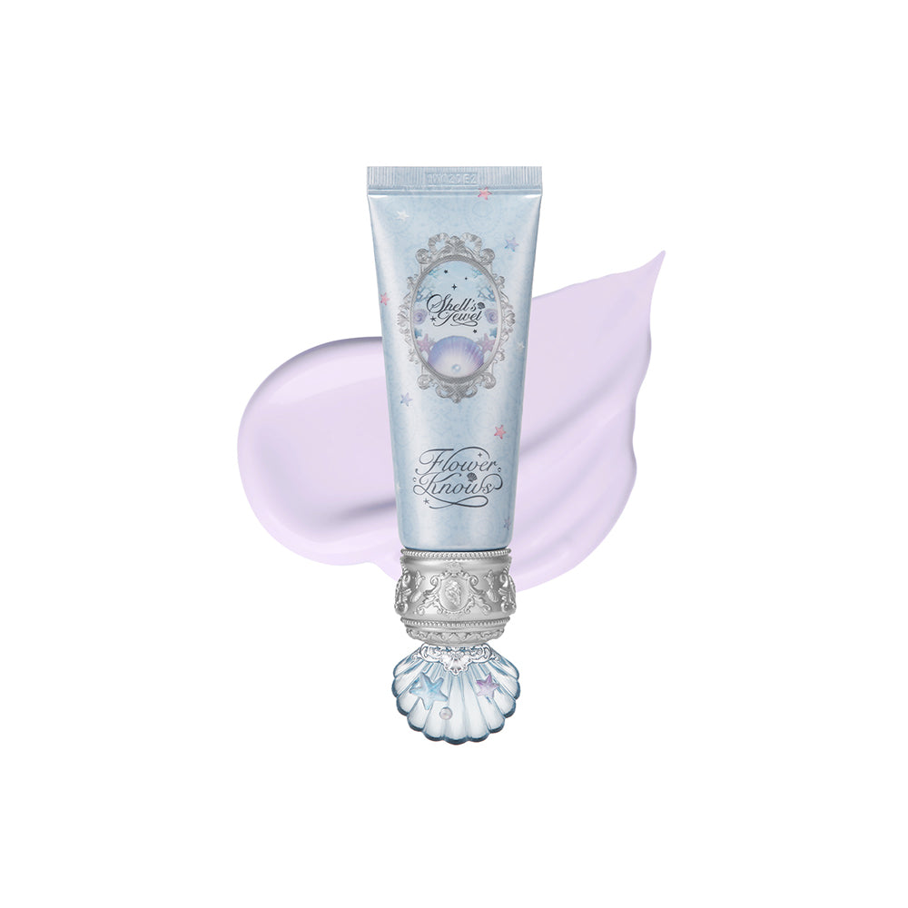 Flower Knows Shell'S Jewel Collection Color Correcting Primer 02 Pure Lavender
