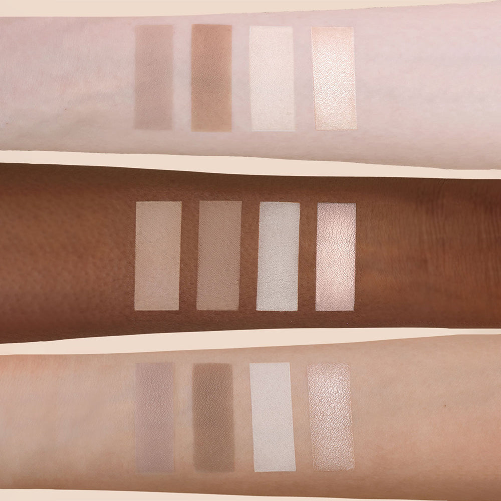 Flower Knows Butterfly Cloud Collar Collection Embossed Highlight & Contour Palette 02 Tawny Tea