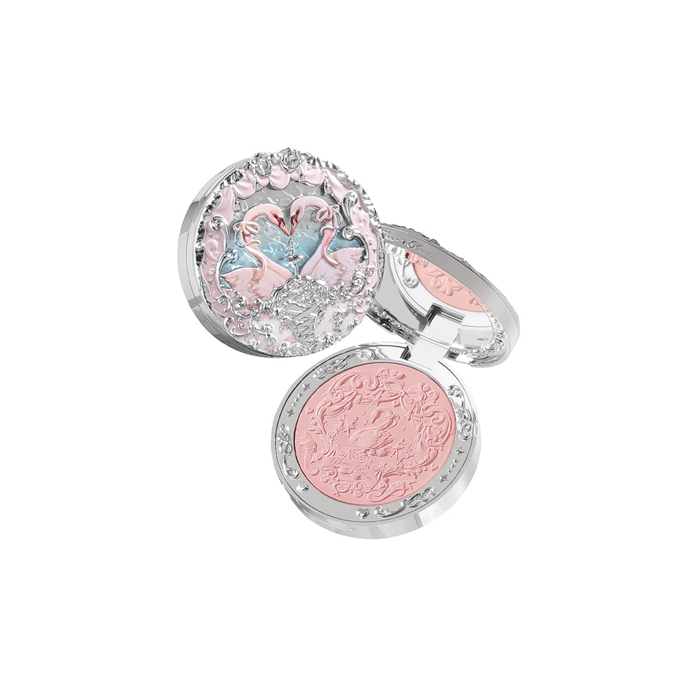 Flower Knows Swan Ballet Series Embossed Blush 02 Romanticism