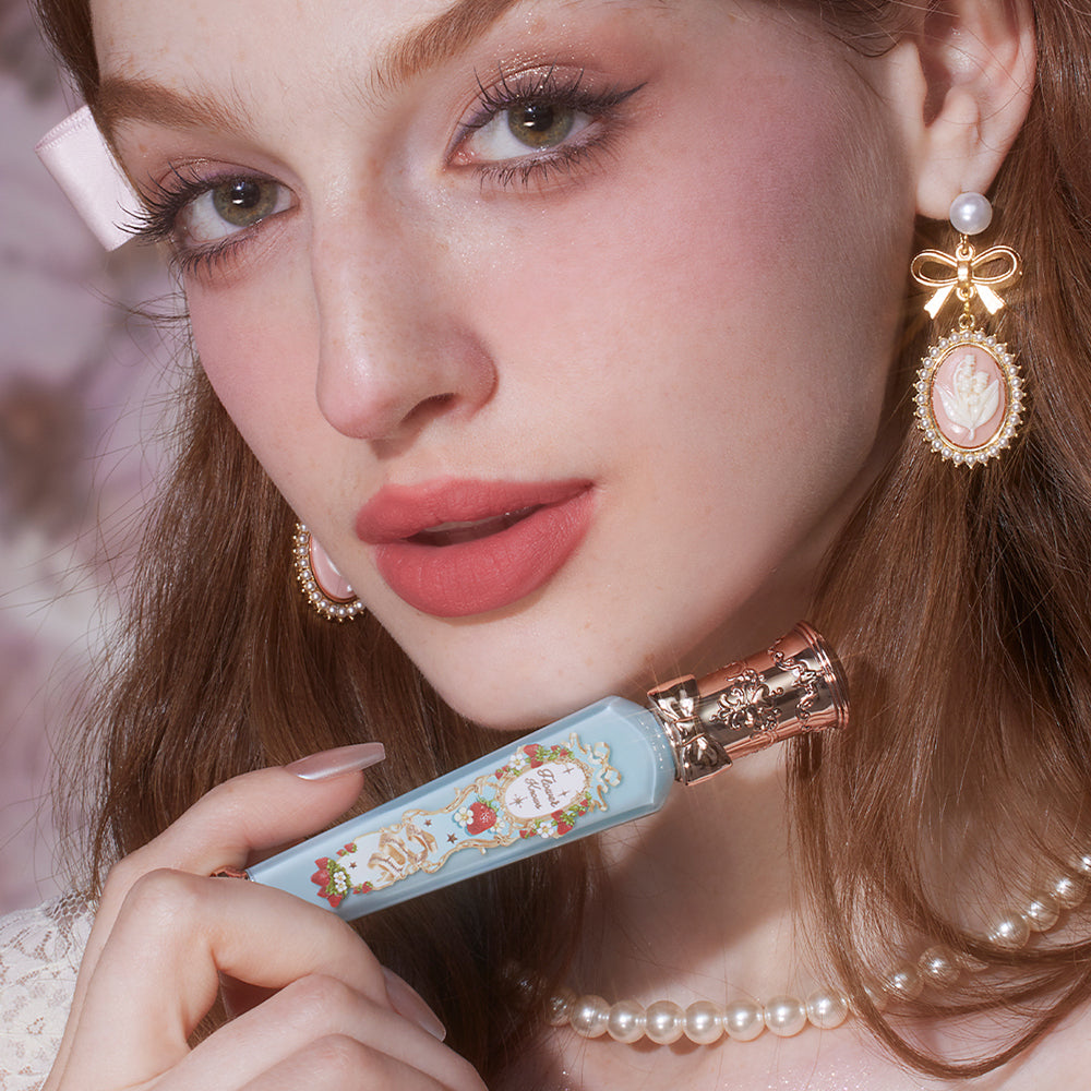 Flower Knows Strawberry Rococo Series Cloud Lip Cream S02 Peachy Milk