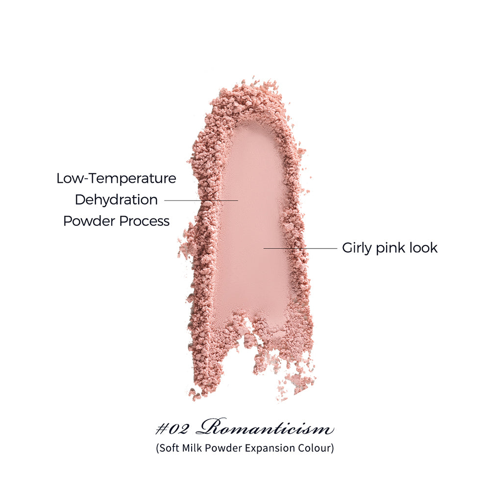 Flower Knows Swan Ballet Series Embossed Blush 02 Romanticism