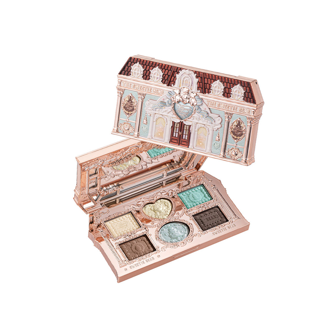 Flower Knows The Sweetie Bear Collection 6-Color Makeup Palette