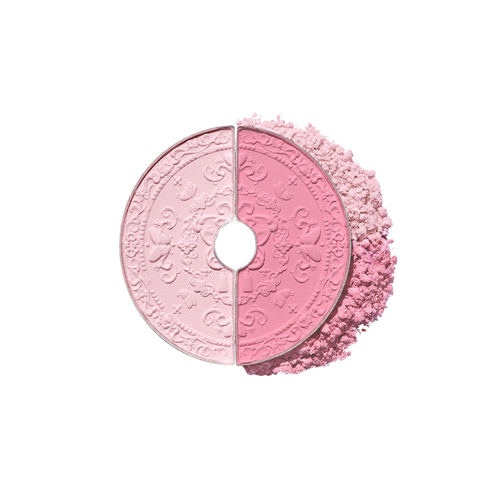 Flower Knows Butterfly Cloud Collar Collection Rouge Box Highlighting & Blush Duo Powder