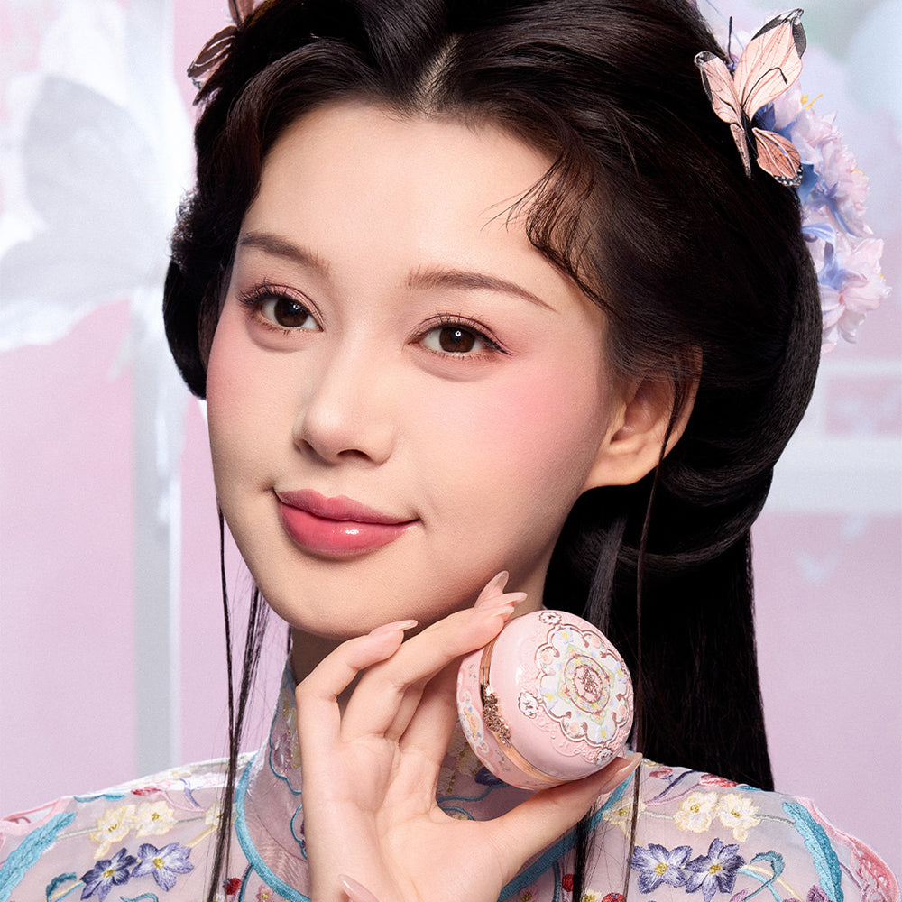 Flower Knows Butterfly Cloud Collar Collection Rouge Box Highlighting & Blush Duo Powder 03 Pastel Lotus