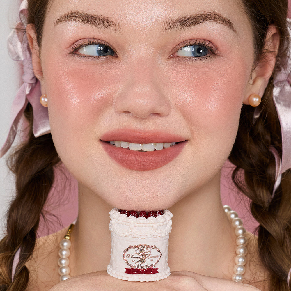 Flower Knows Strawberry Cupid Collection Cake Lip Cream V03 Croissant