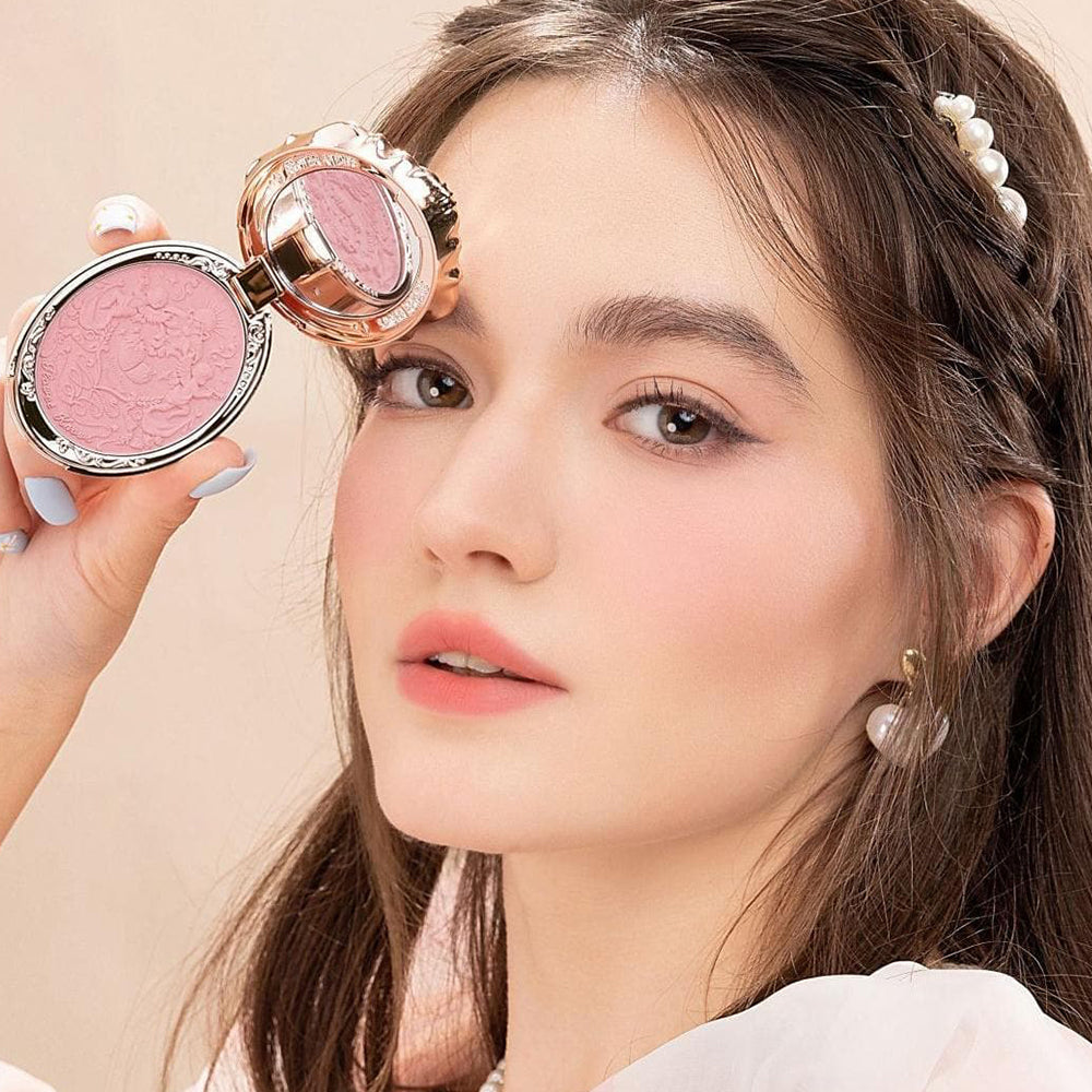 Flower Knows Strawberry Rococo Series Embossed Blush 03 Classic Ballet