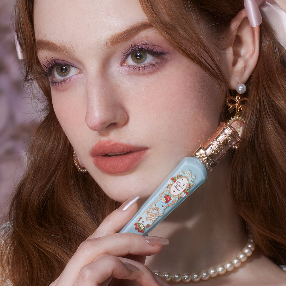 Flower Knows Strawberry Rococo Series Cloud Lip Cream S03 Caffè Mocha