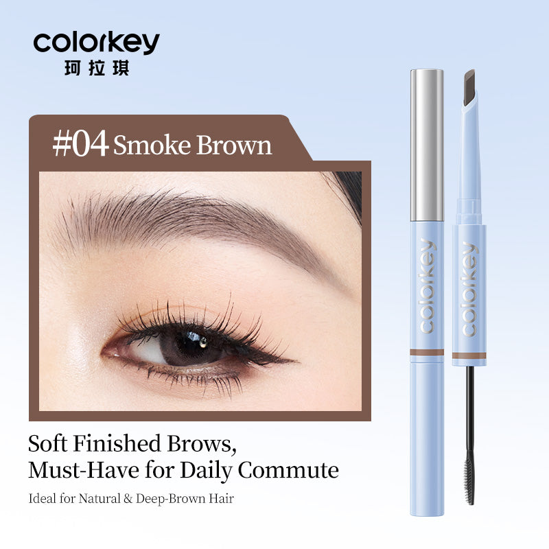 Colorkey Dual Ended Shaped Eyebrow Pencil & Cream 04