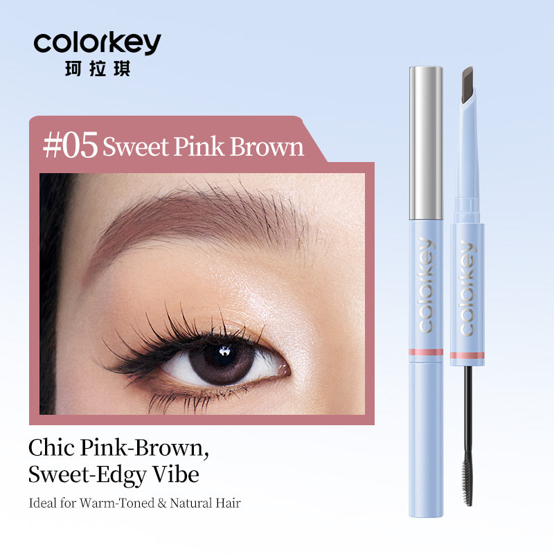 Colorkey Dual Ended Shaped Eyebrow Pencil & Cream 05