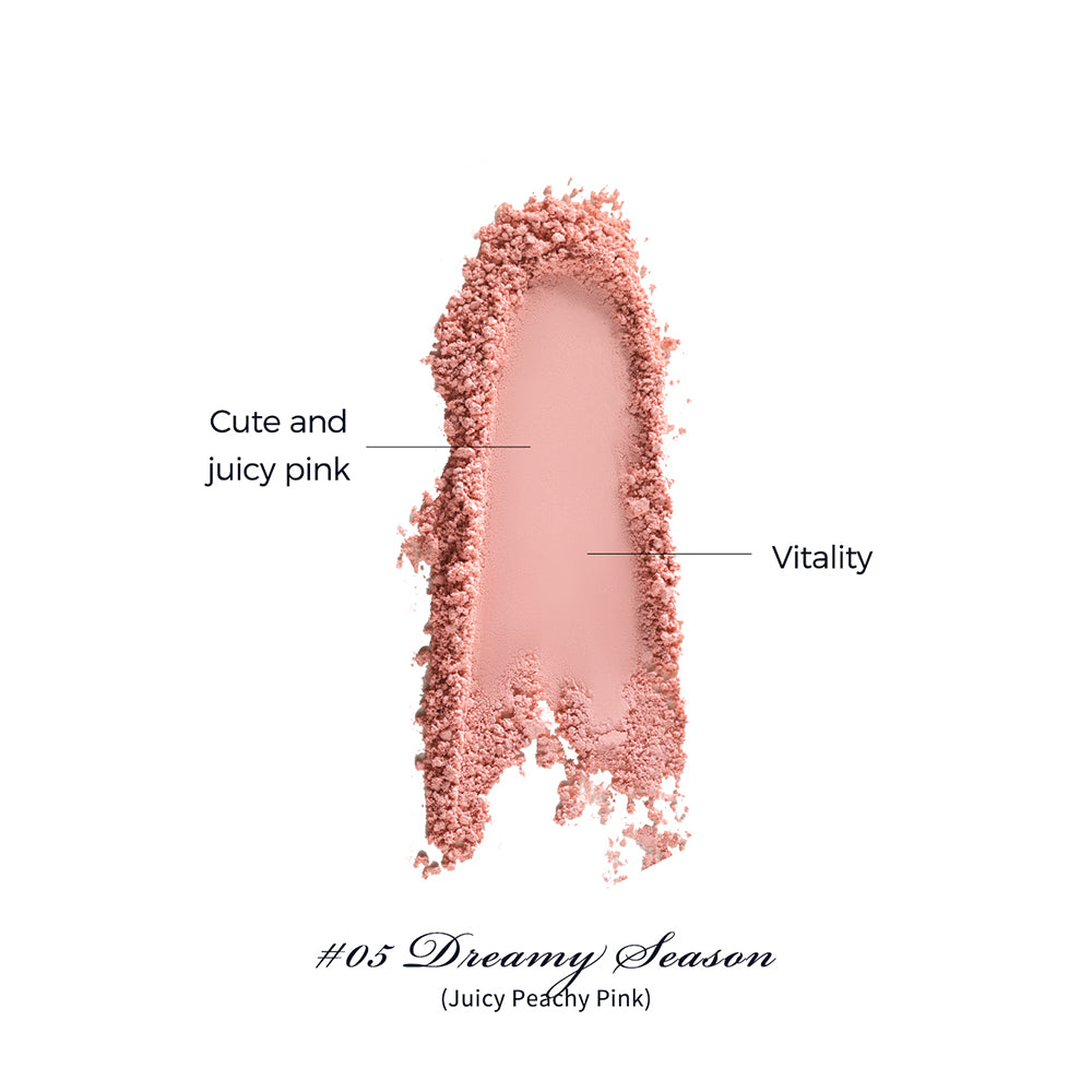 Flower Knows Swan Ballet Series Embossed Blush 05 Dreamy Season