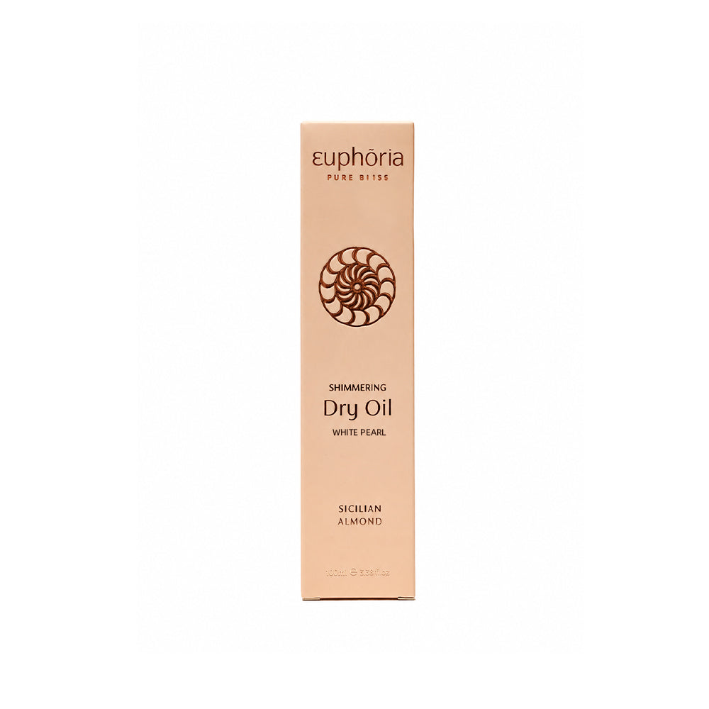 Euphoria Dry Body Oil Shimmering White Pearl 100ml