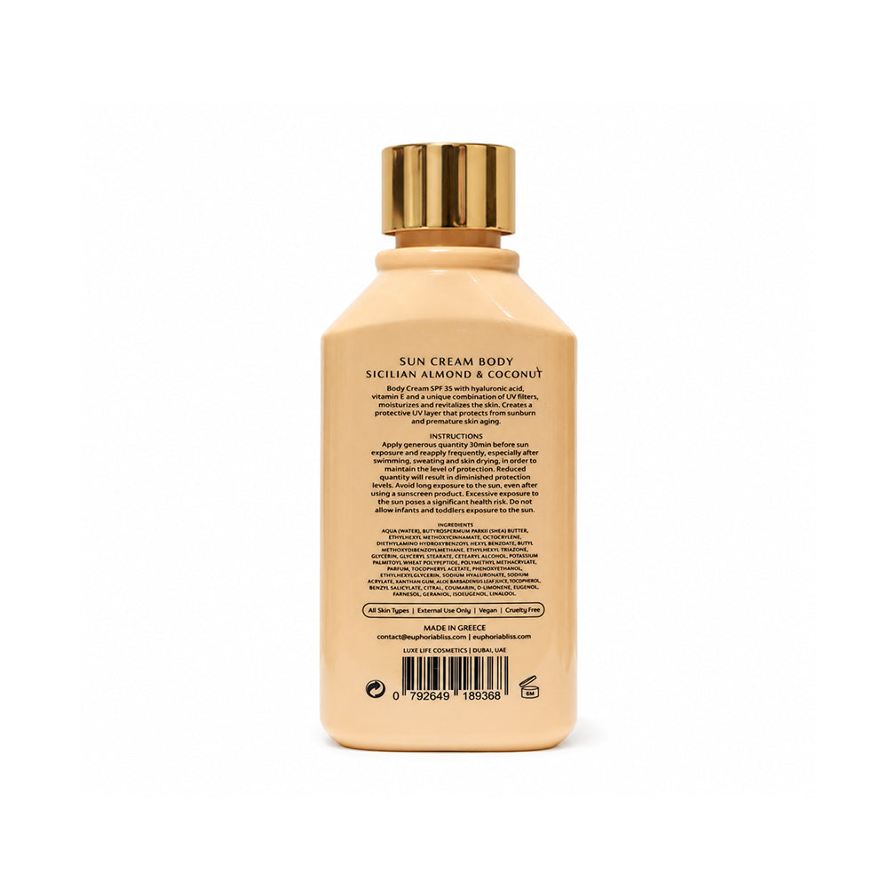 Euphoria Body Sun Cream Spf 35 200ml