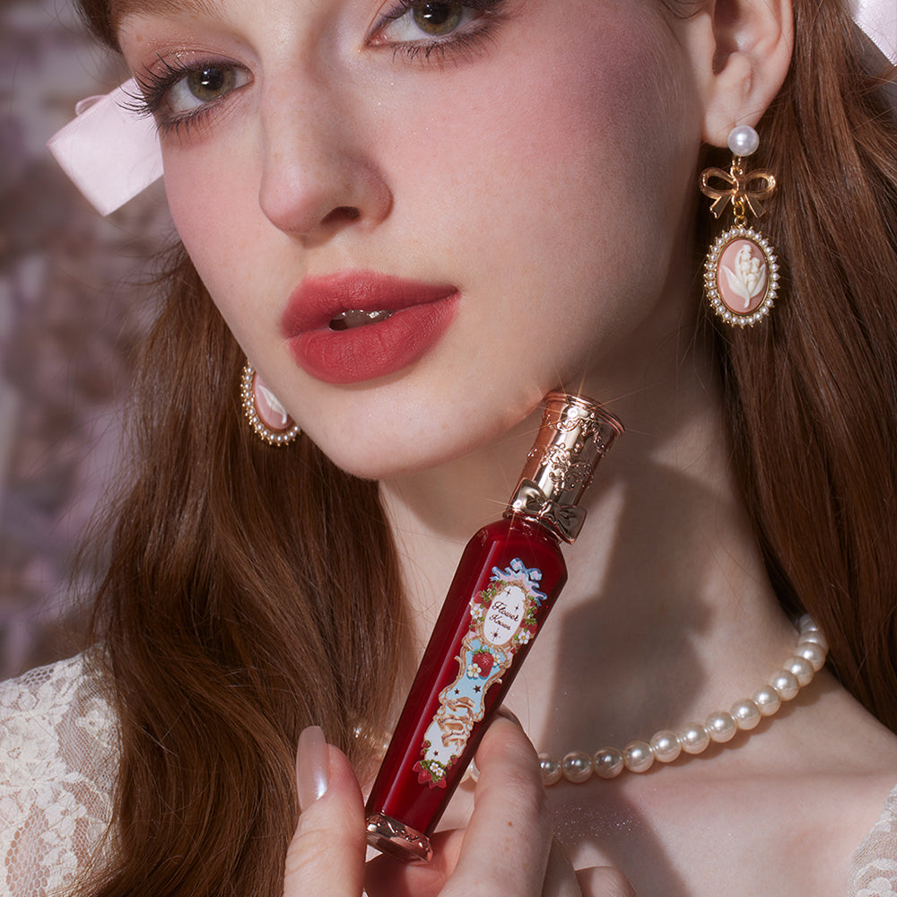 Flower Knows Strawberry Rococo Series Cloud Lip Cream S07 Lychee Tea