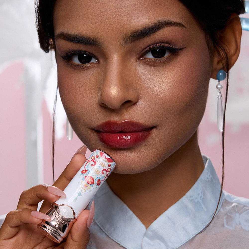 Flower Knows Butterfly Cloud Collar Collection Glossy Lipstick C09 Camellia