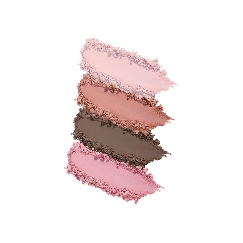 Flower Knows Swan Ballet Series Six-Color Makeup Palette 03 Pink Swan