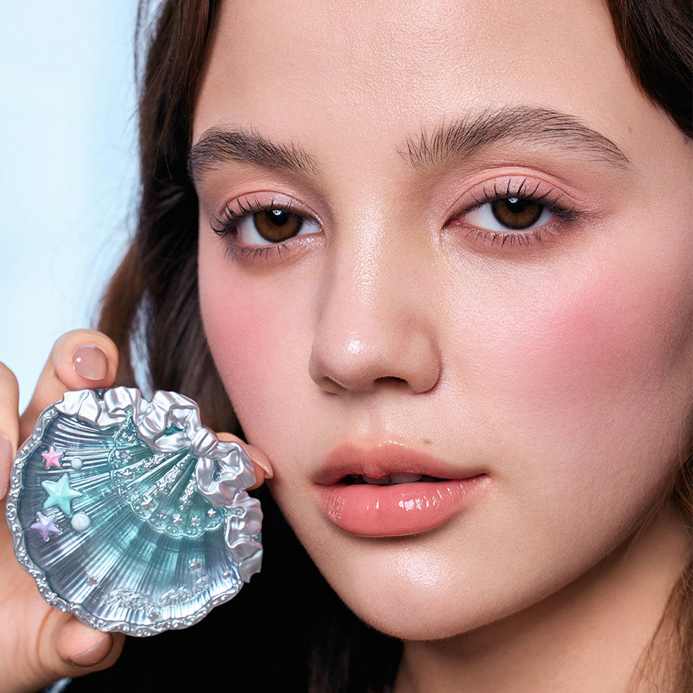 Flower Knows Shell'S Jewel Collection Silk Satin Blush 03 Coral Seashell