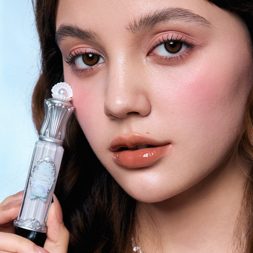 Flower Knows Shell'S Jewel Collection Nourishing Lip Glaze P07 Salty Lychee