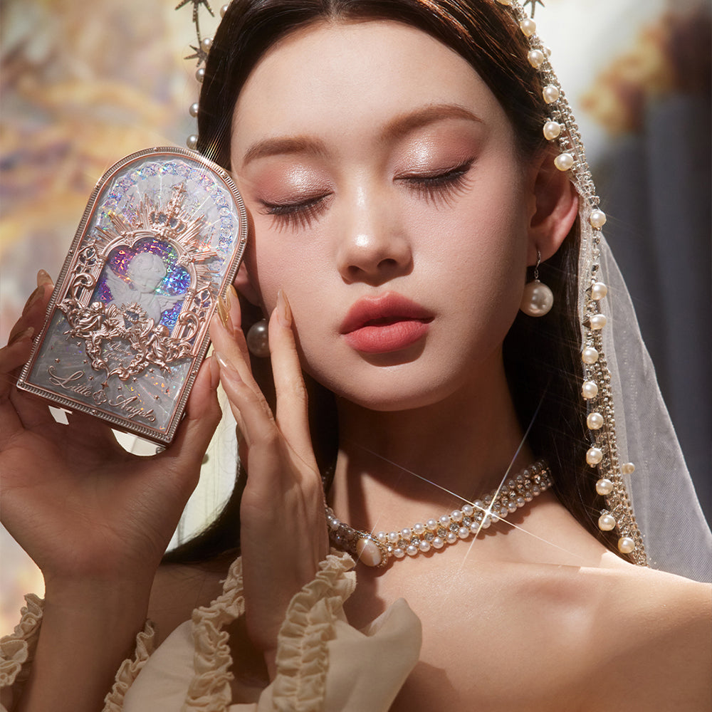 Flower Knows Little Angel Collection 9-Color Eyeshadow Palette 01 Eden's Angel