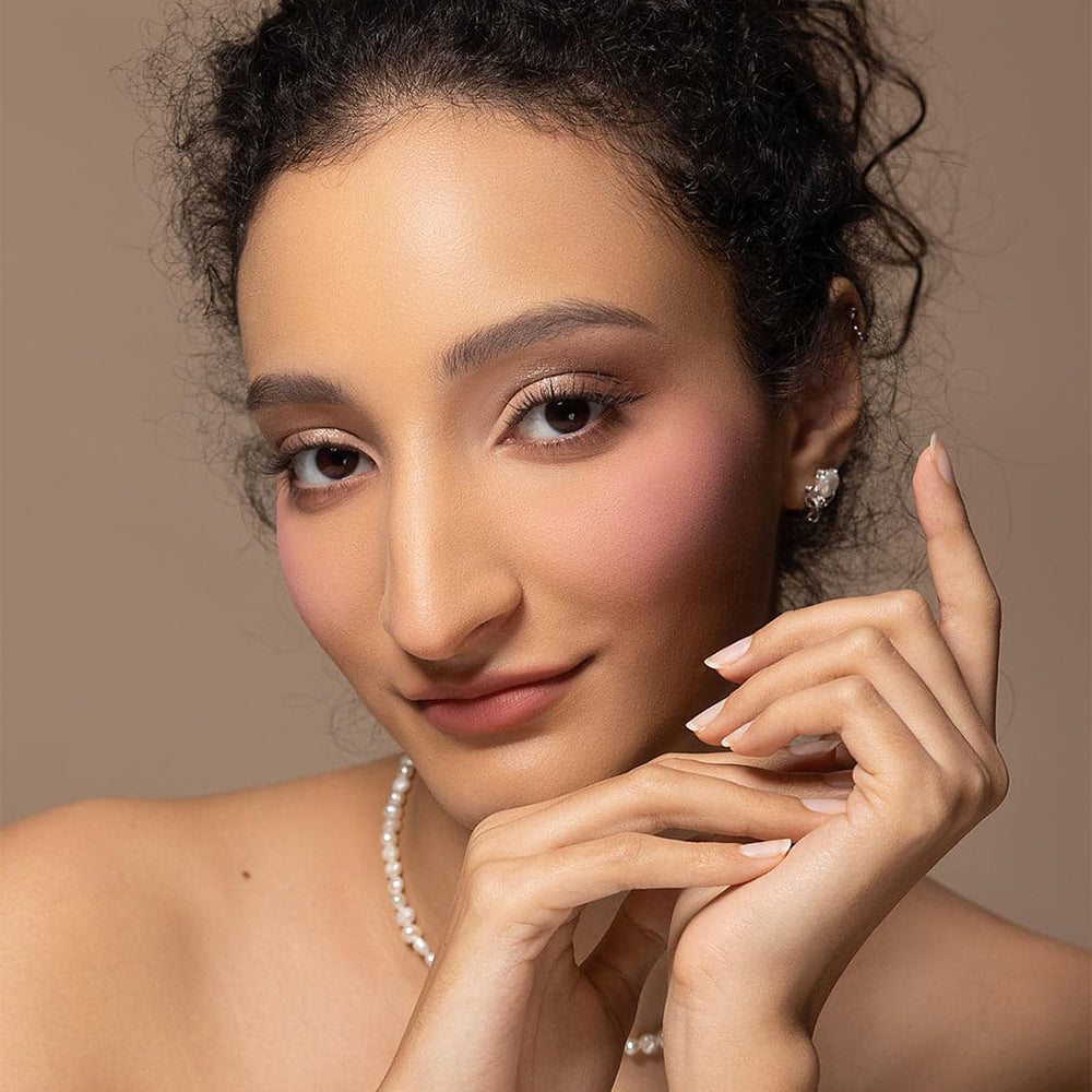 Flower Knows Strawberry Rococo Series Embossed Blush  05 Berry Mary