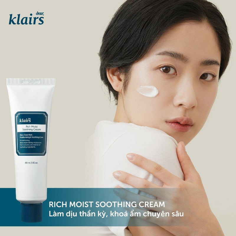 Dear Klairs Rich Moist Soothing Cream 80 G