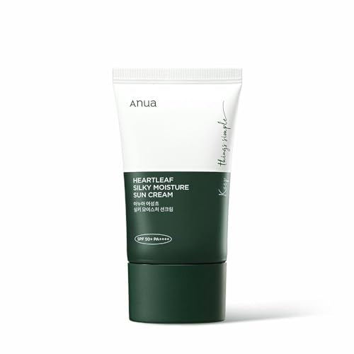 Anua Heartleaf Silky Moisture Sun Cream
