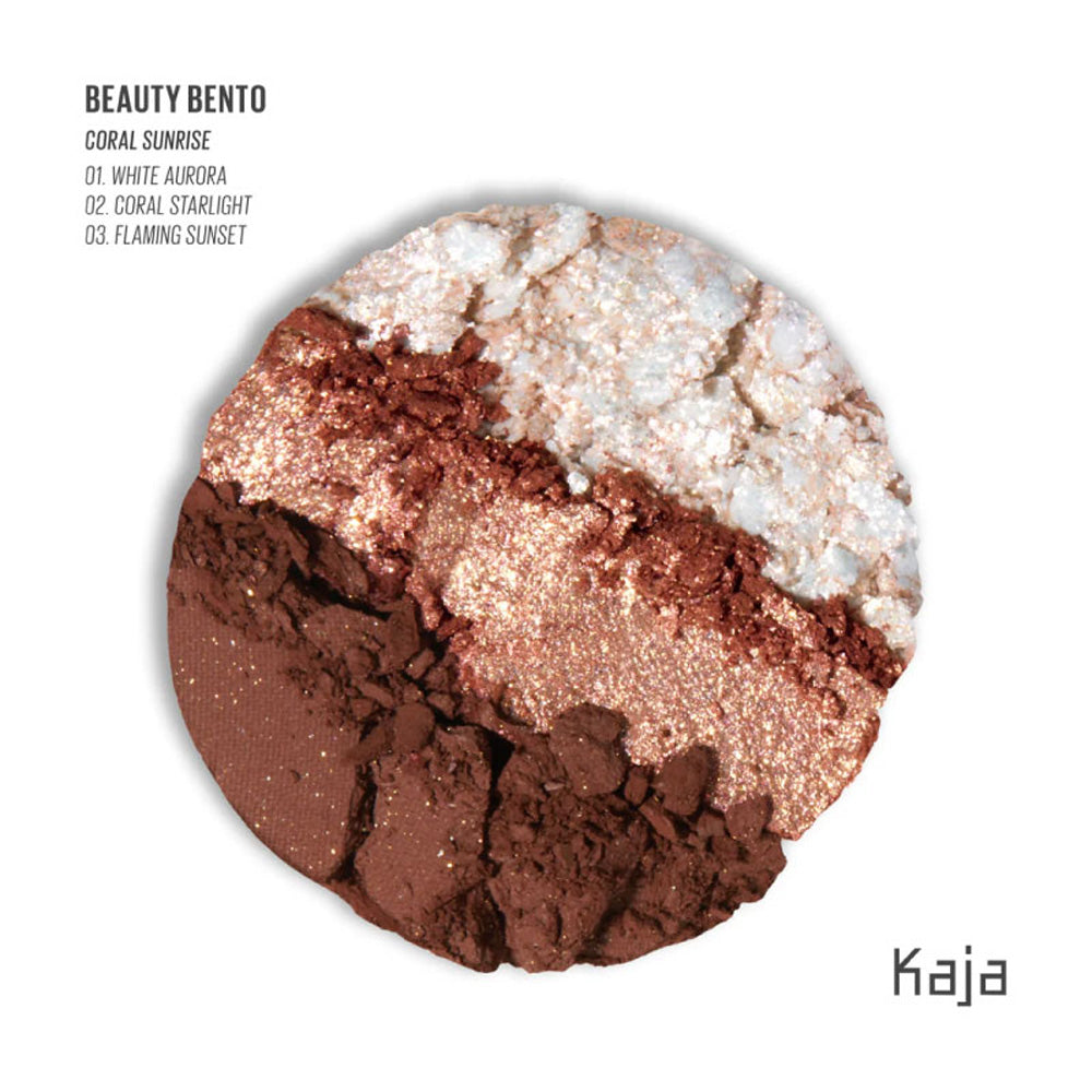 Kaja Beauty Three Pan Eyeshadow Trio 3.7g