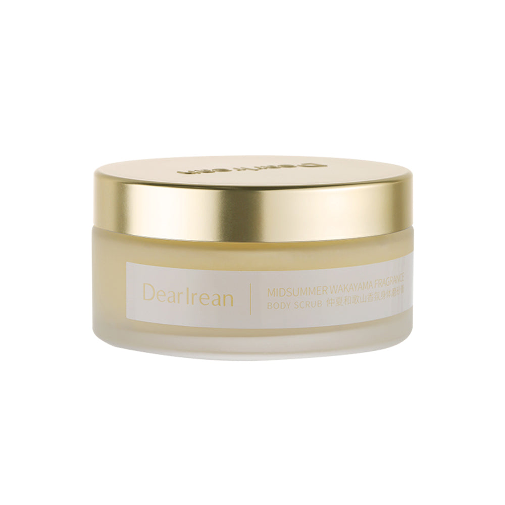 DearIrean Midsummer Wakayama Fragrance Body Scrub 225g Glass Jar