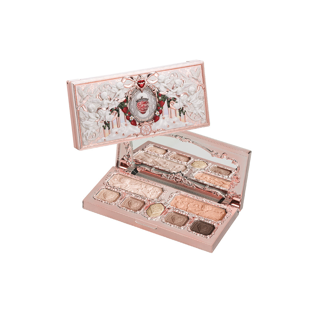 Flower Knows Strawberry Cupid Collection Make-up Palette 01 Honey Canelé