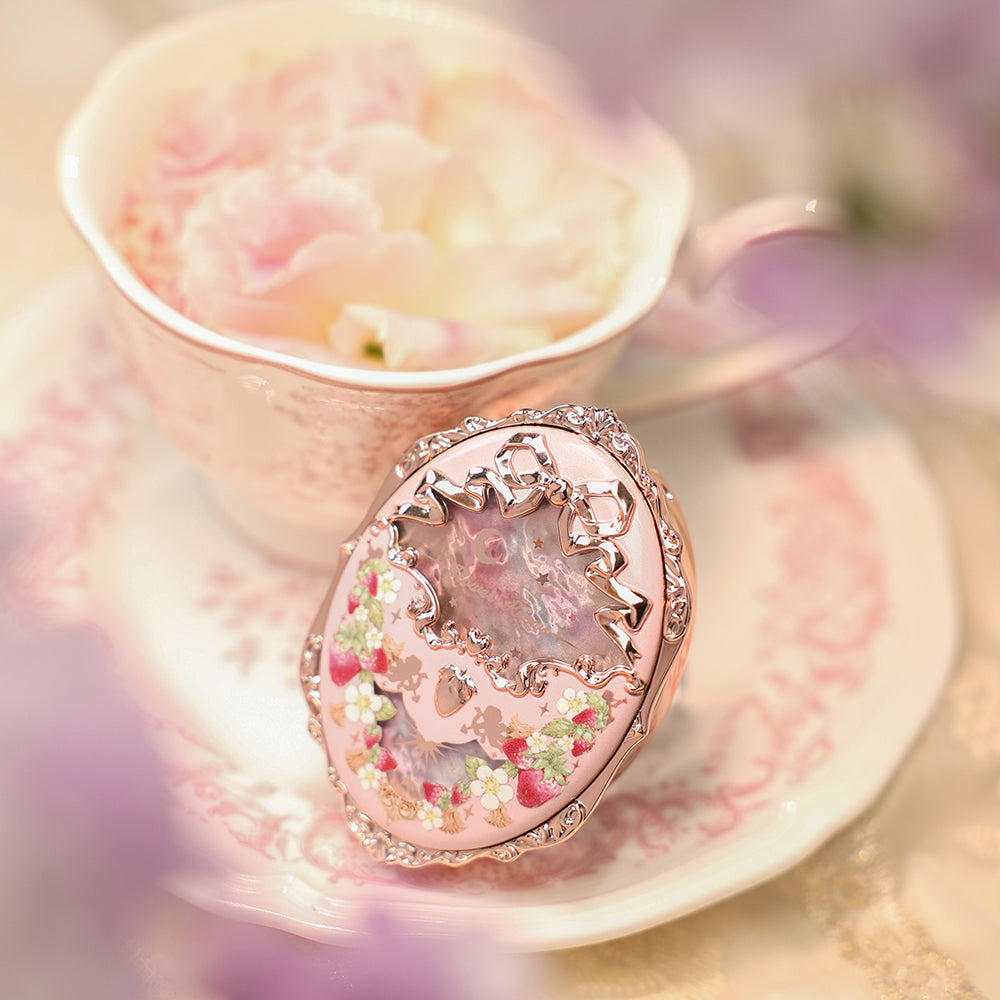Flower Knows Strawberry Rococo Series Embossed Blush G01 Romantic Blossom