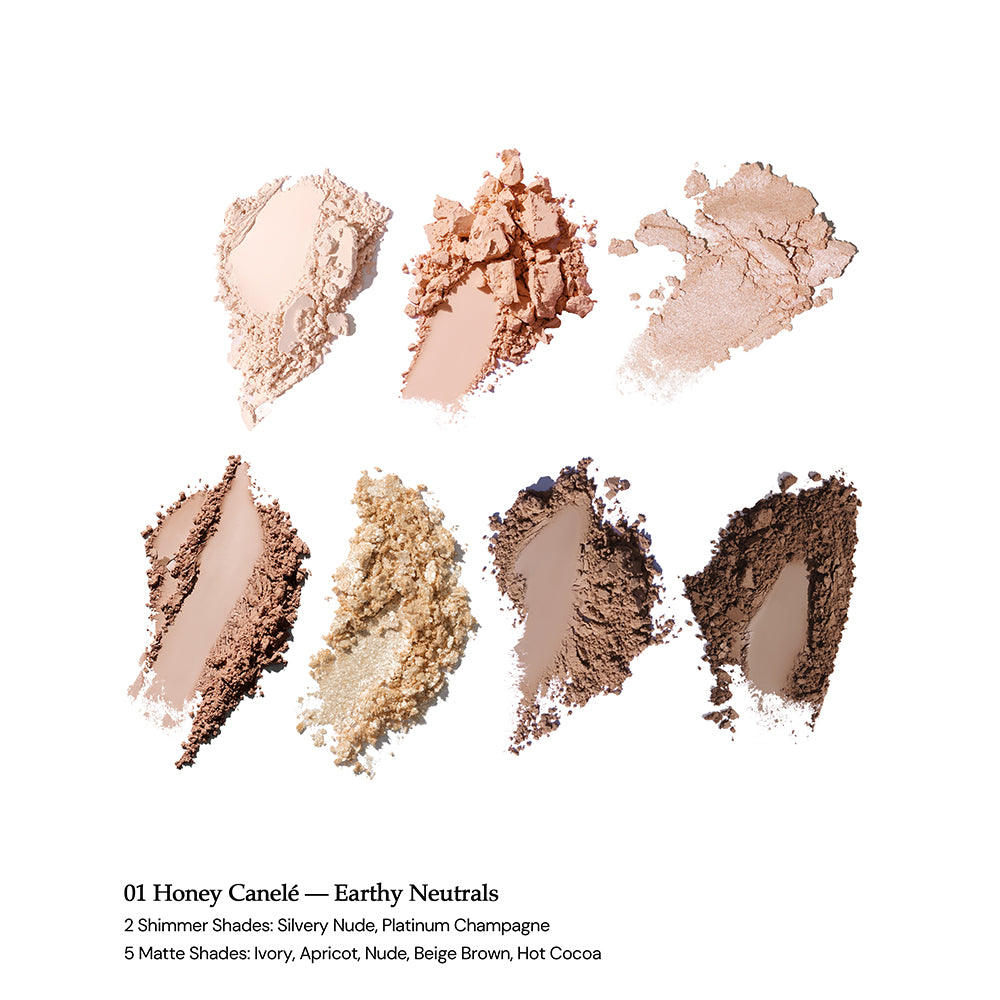 Flower Knows Strawberry Cupid Collection Make-up Palette 01 Honey Canelé
