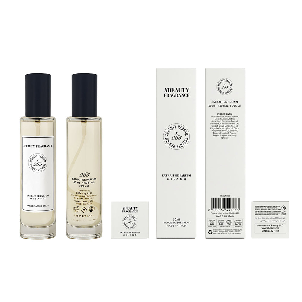 X Beauty Perfumes 50ml Personalizzato N 265