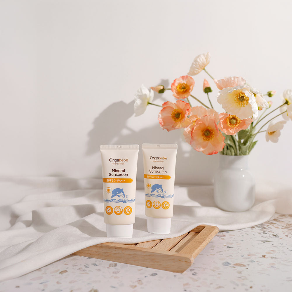 Orgabebe Mineral Sunscreen Spf50 Pa+++ 50g