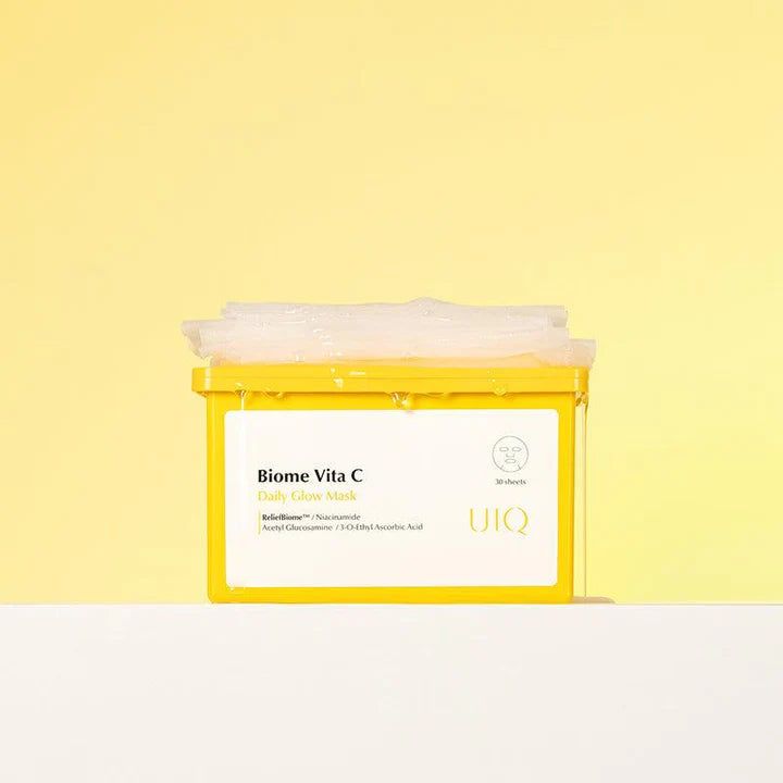 UIQ Biome Vita C Daily Glow Mask 30 ea