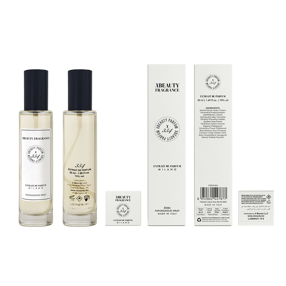 X Beauty Perfumes 50ml Personalizzato N 354