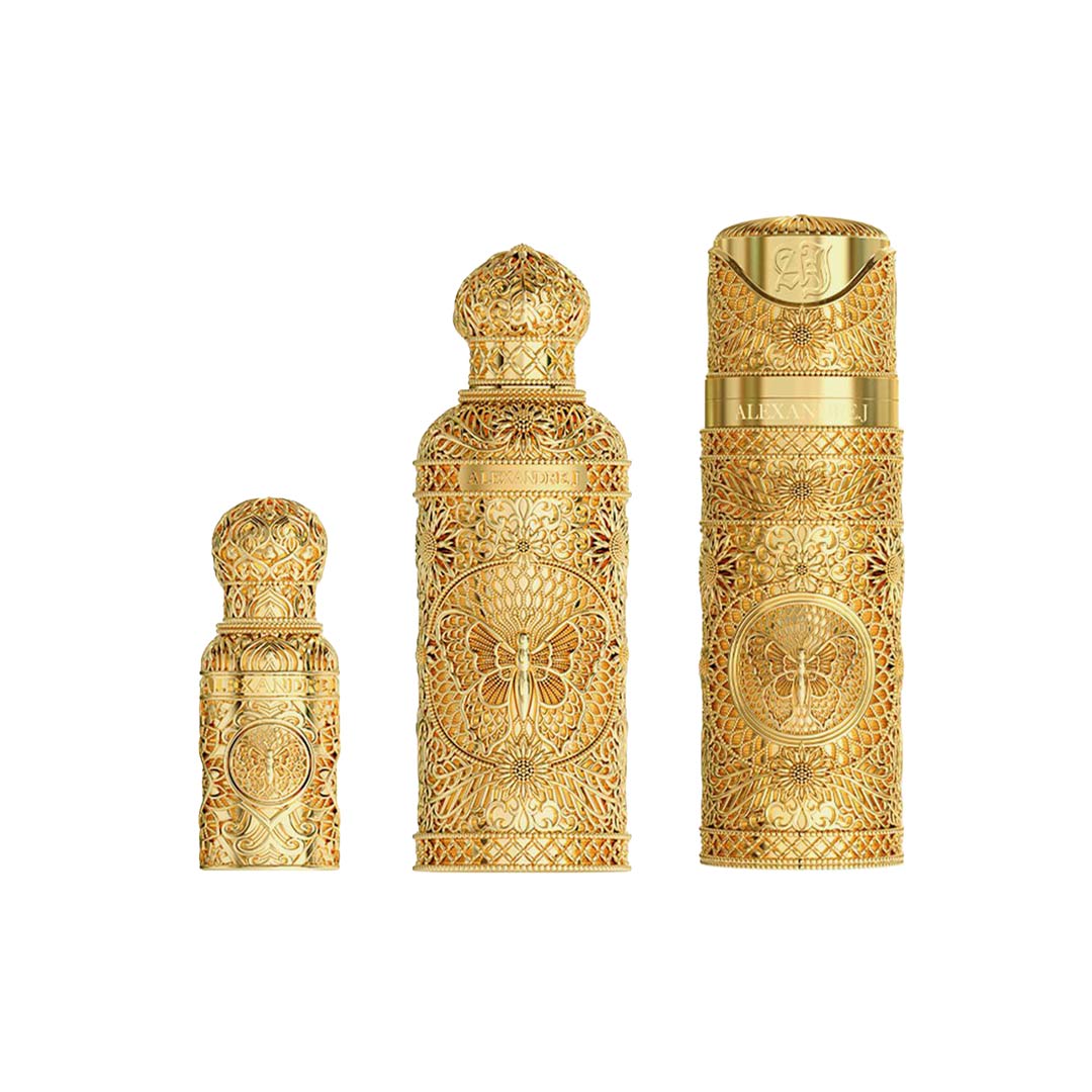 Alexandre.J Gift Set-Butterfly (Mist 165Mml+An Gold 100Ml+25Ml Edp)