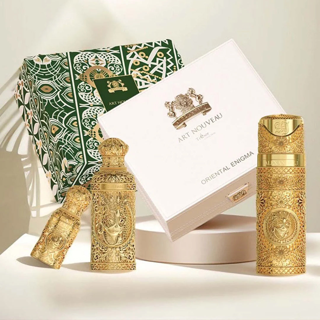 Alexandre.J Gift Set-Oriental Enigma (Mist 165Ml+An Gold 100Ml+25Ml Edp)