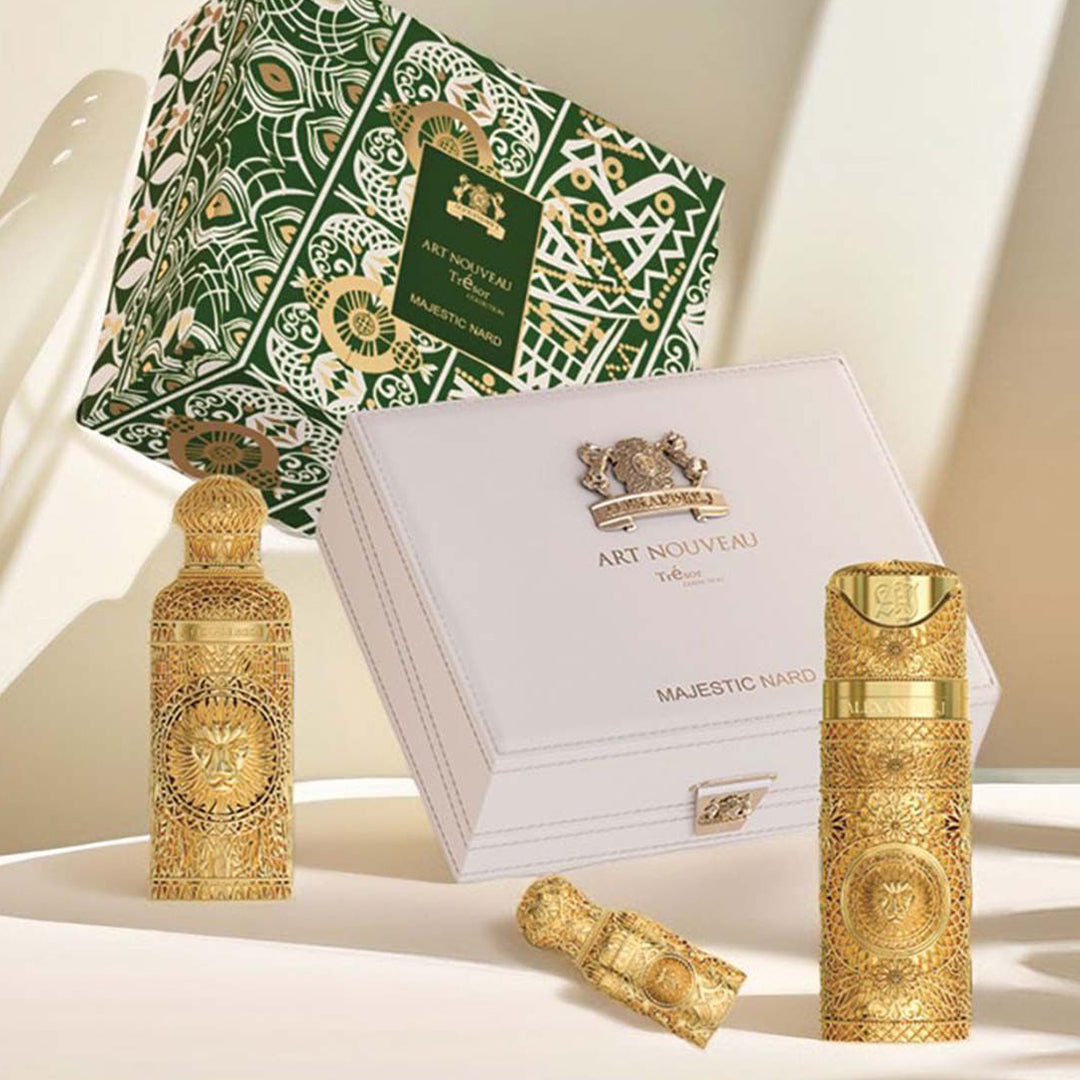 Alexandre.J GIFT Set Majestic Nard (Mist 165ml+AN Gold 100ml+25ml EDP)