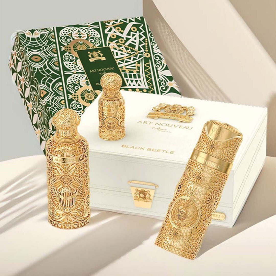 Alexandre.J Gift Set, Black Beetle (Mist 165Ml+An Gold100Ml+25Ml Edp)
