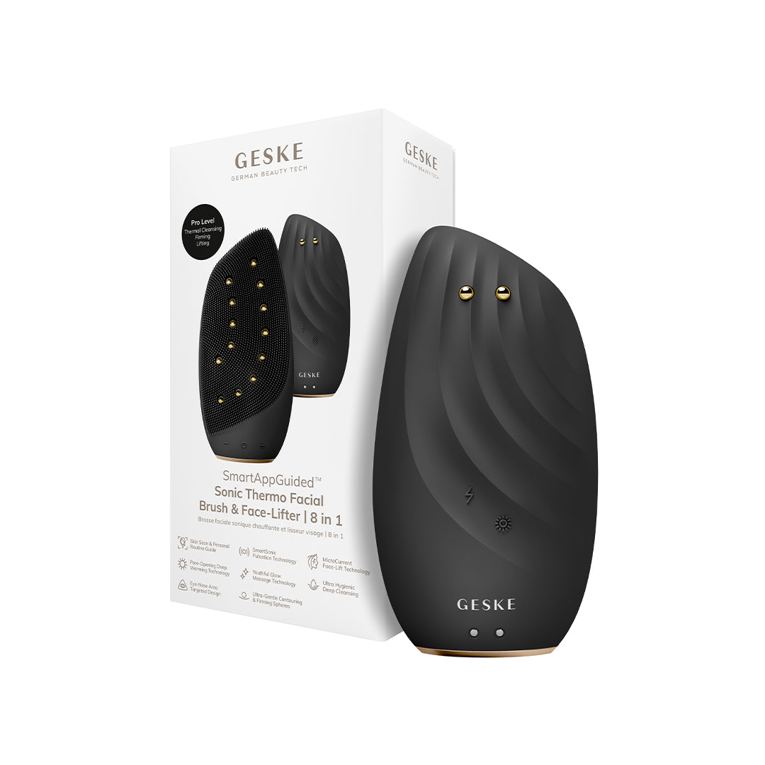 Geske Sonic Thermo Facial Brush & Face-Lifter 8 In 1