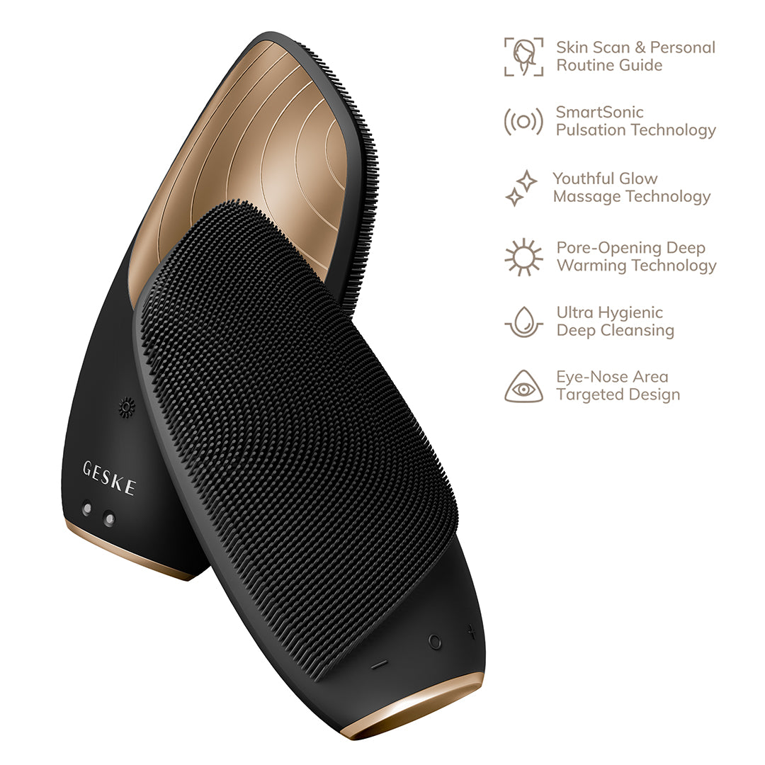 Geske Sonic Thermo Facial Brush 6 In 1