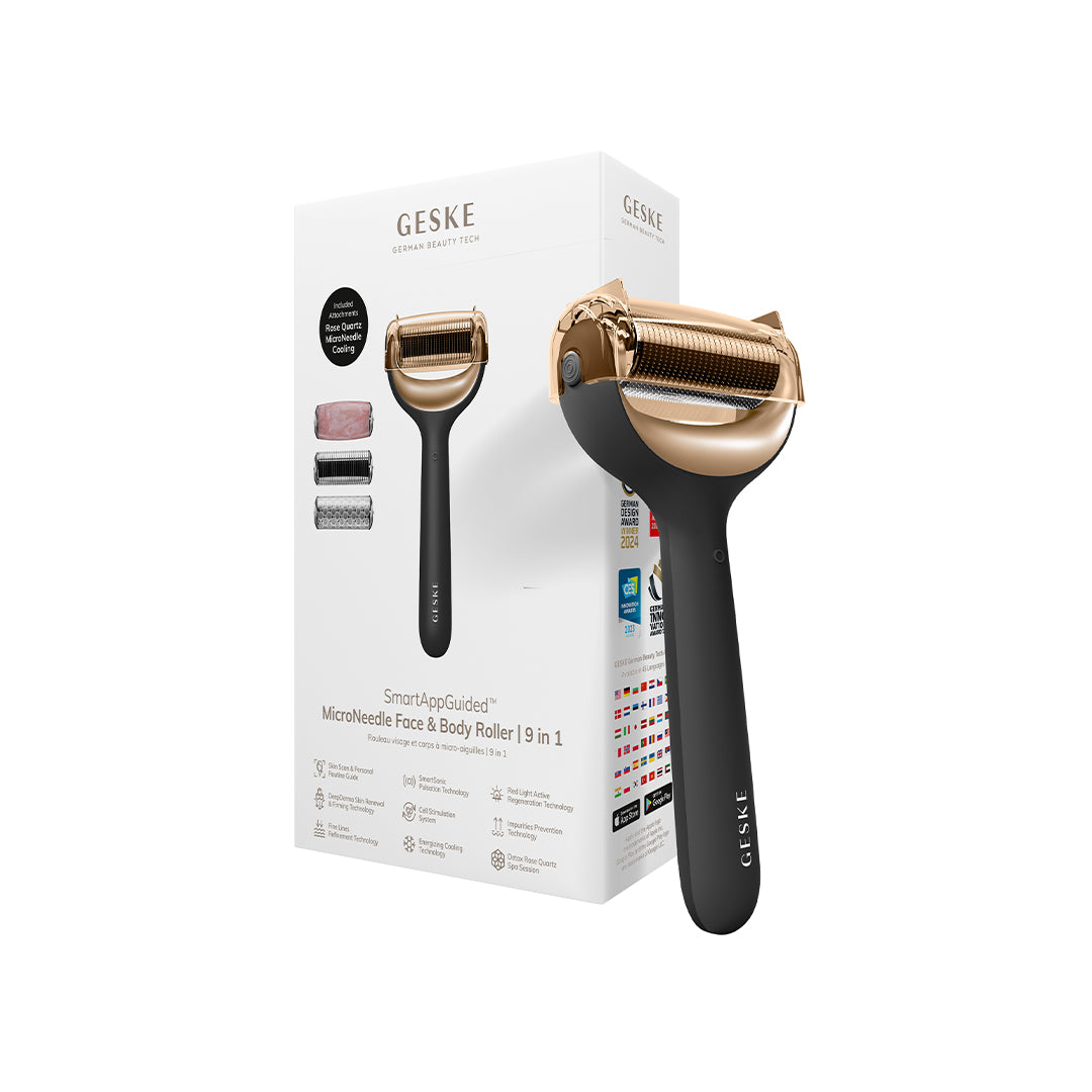 Geske Microneedle Face & Body Roller 9 In 1