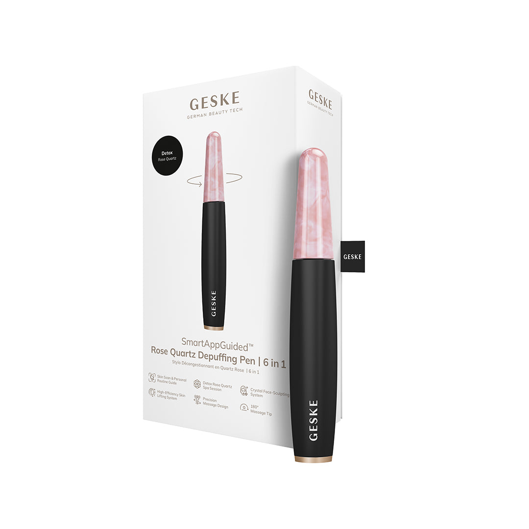 Geske Rose Quartz & Depuffing Pen 6 In 1