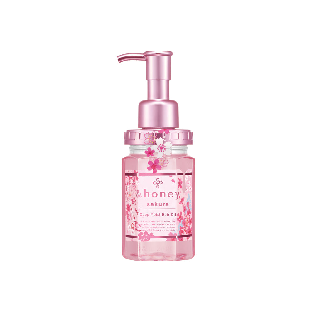 &honey Sakura Deep Moist Hair Oil 2024 - Limited Edition